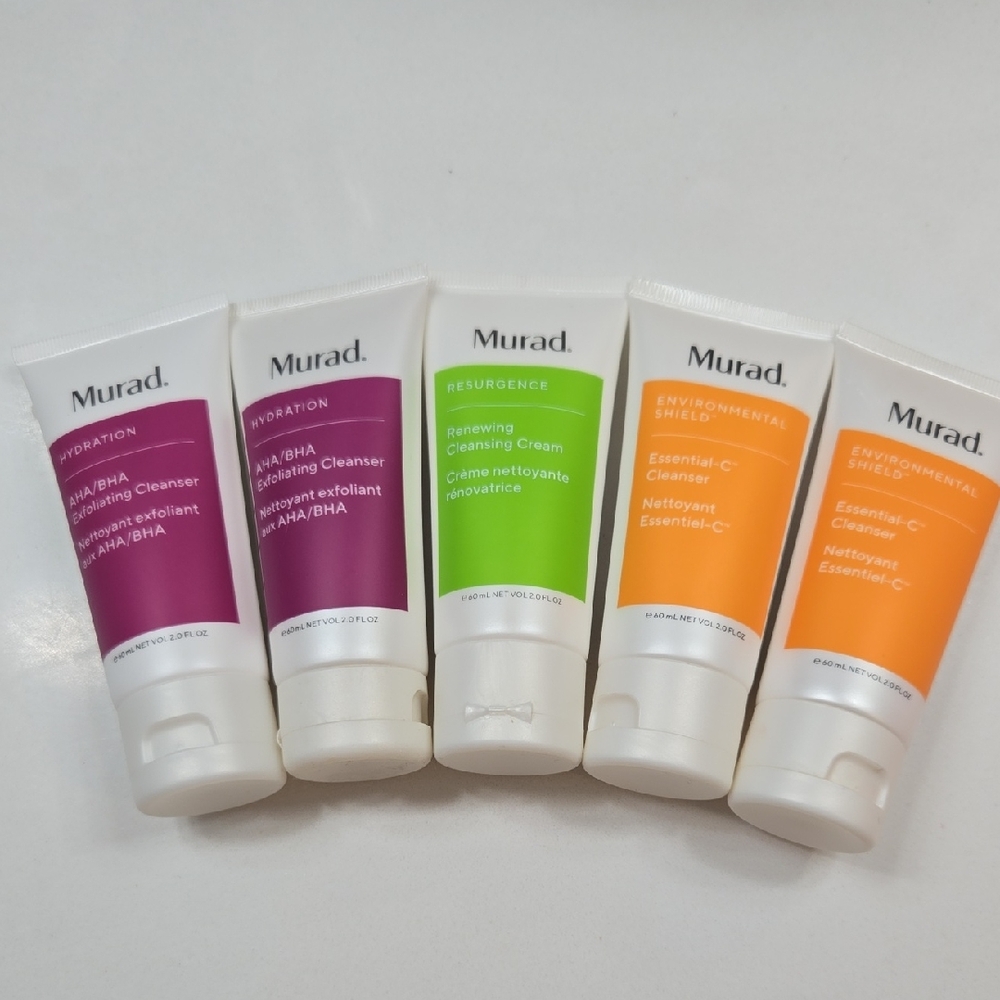 Murad Skincare Cleanser Collection - Purple, Green, Orange